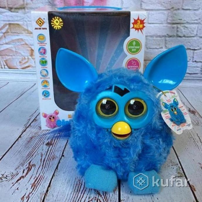 Многофункциональная интерактивная игрушка Фёрби ( Furby )по кличке Пикси синего цвета - фото 4 - id-p88196445