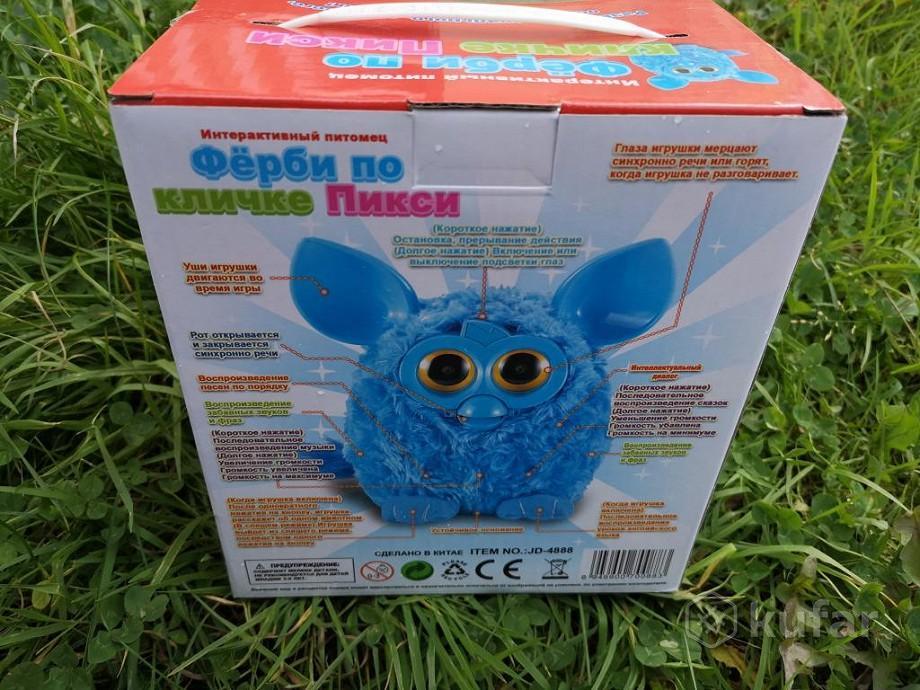 Многофункциональная интерактивная игрушка Фёрби ( Furby )по кличке Пикси синего цвета - фото 5 - id-p88196445