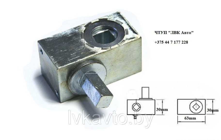 Механизм натяжения шторы Picolo 63*30 mm D 12 mm