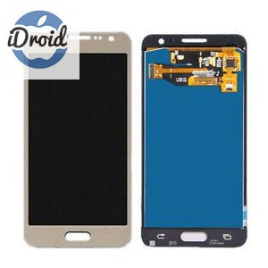 Дисплей (экран) Samsung Galaxy A3 (2015) SM-A300 с тачскрином, золотой (аналог)