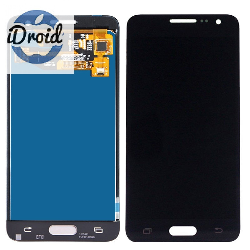 Дисплей (экран) Samsung Galaxy A5 (2015) A500 с тачскрином, черный (оригинал)