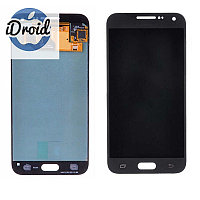 Дисплей (экран) Samsung Galaxy E5 SM-E500 с тачскрином, черный (оригинал)