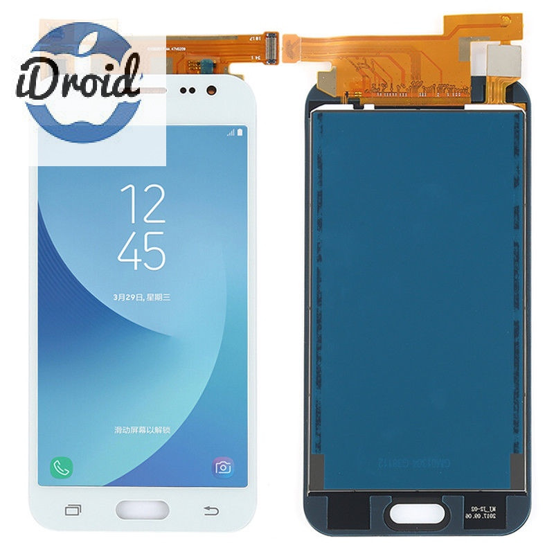 Дисплей (экран) Samsung Galaxy J2 (2015) J200 с тачскрином, белый (оригинал) - фото 1 - id-p88203744