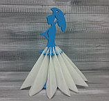 Салфетница "Барышня с зонтом", цвет: голубой, фото 4