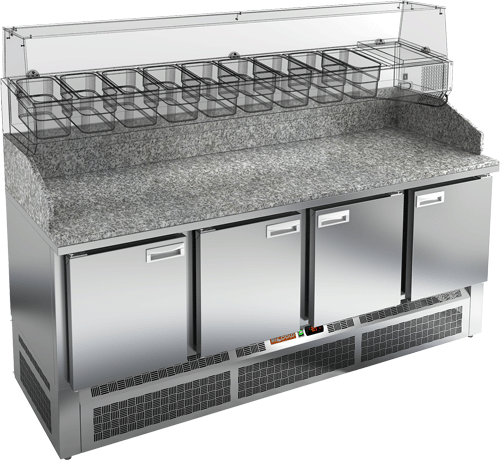 Стол охлаждаемый для пиццы Hicold PZE3-1111/SN