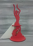 Салфетница "Дама-балерина", цвет: красный, фото 5