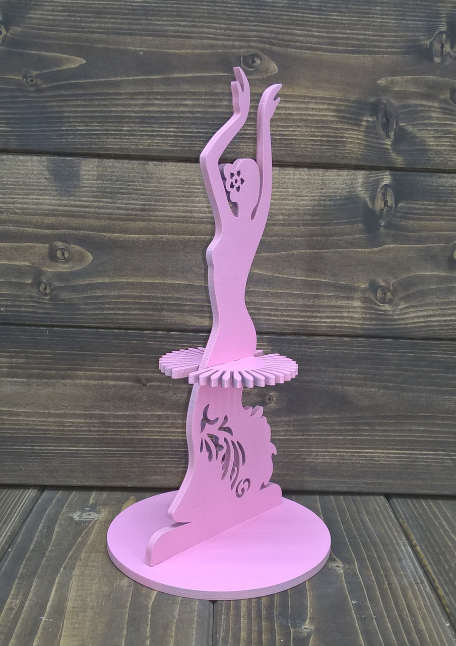 Салфетница "Дама-балерина", цвет: розовый - фото 2 - id-p88207716