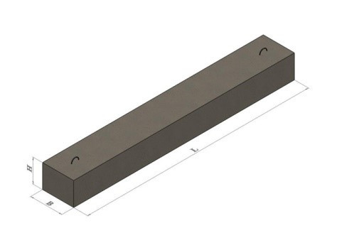 Балки фундаментные Б 2 «1-8»