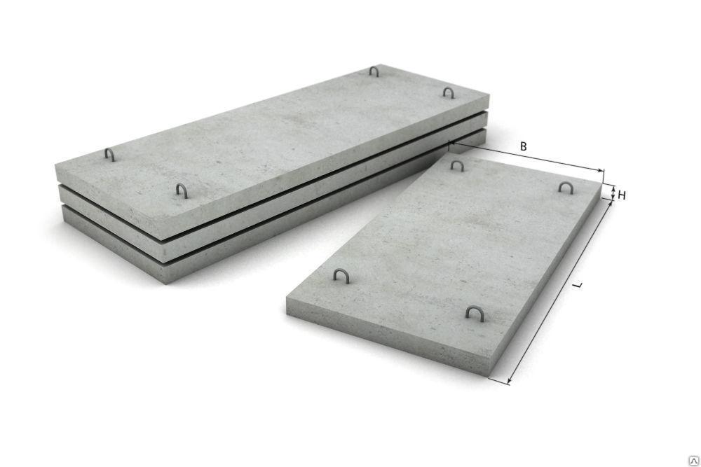 Плиты плоские бетонные - фото 1 - id-p88090524