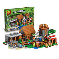 Конструктор MineCraft My World 18010 "Деревня", 1106 деталей (аналог Lego 21128) Майнкрафт