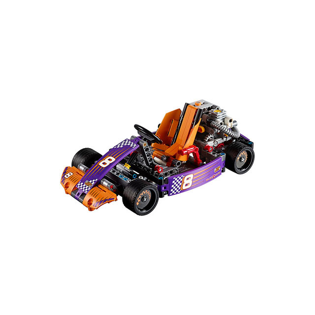 Конструктор Lele 38003 Technology Гоночный карт (аналог LEGO Technic 42048) 345 деталей - фото 8 - id-p88235144