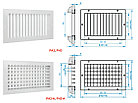 Решетка вентиляционная РА2-А регулируемая, фото 3