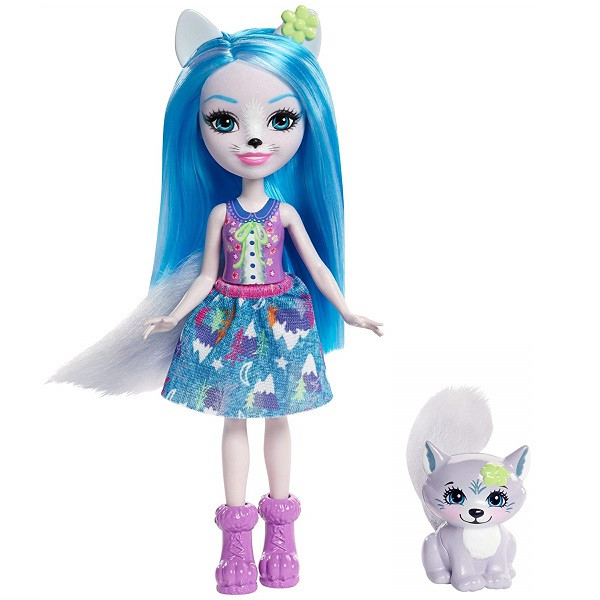 Mattel Mattel Enchantimals FRH40 Кукла с питомцем - Волчица Винсли