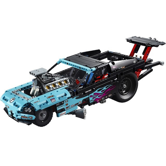 Конструктор Lele 38000 Technology Драгстер (реплика Lego Technic 42050) 647 деталей - фото 7 - id-p88243558