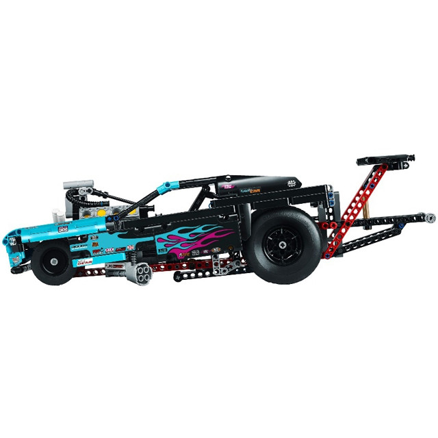 Конструктор Lele 38000 Technology Драгстер (реплика Lego Technic 42050) 647 деталей - фото 8 - id-p88243558