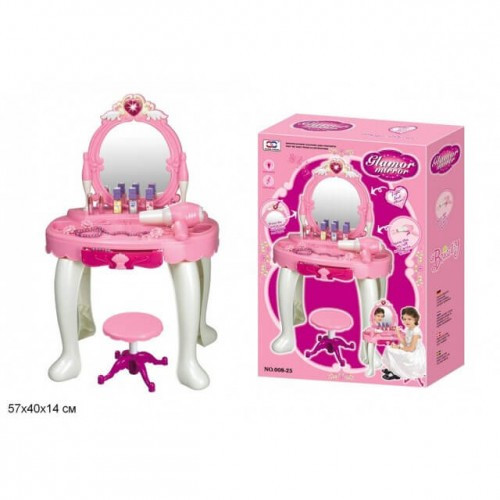 Детский игровой набор туалетный столик "Юная красавица" арт. 008-25, для девочек - фото 2 - id-p88274215