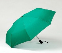 Складной зонт Кембридж зеленого цвета. Для нанесения логотипа
