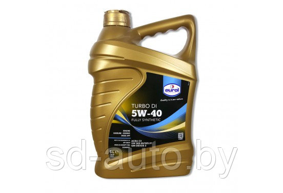 EUROL TURBO DI, 5W40 5L, VW 502.00/ 505.01