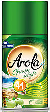 Сменный баллон к освежителю воздуха Arola "Green Delight" (250 мл) General Fresh (Зеленый восторг)