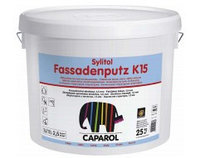 Штукатурка для наружных работ на силикатной основе Caparol Sylitol Fassadenputze K, R