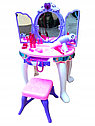 Игровой набор Трюмо "Салон красоты" с волшебной палочкой, феном, аксессуарами, светом и MP3  YL80009, фото 2