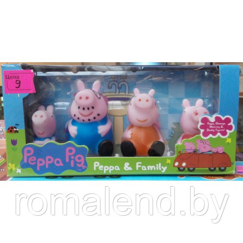 Набор маленький "Семья Свинка Пеппа" Peppa Pig - фото 2 - id-p88387263