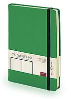 Ежедневник недатированный А5 (142 х 214 мм.) "MEGAPOLIS VELVET" темно-зеленый 320 стр.