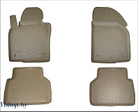 Коврики салона для Mercedes-Benz GLE (W166) беж