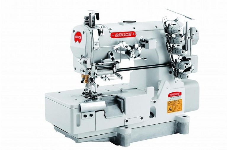 Промышленная швейная машина BRUCE BRC-562 ADI*05СВ плоскошовная трехигольная 