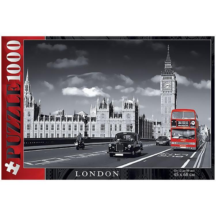 Пазл 1000 эл. Hatber "Лондон", картонная коробка - фото 1 - id-p88409737
