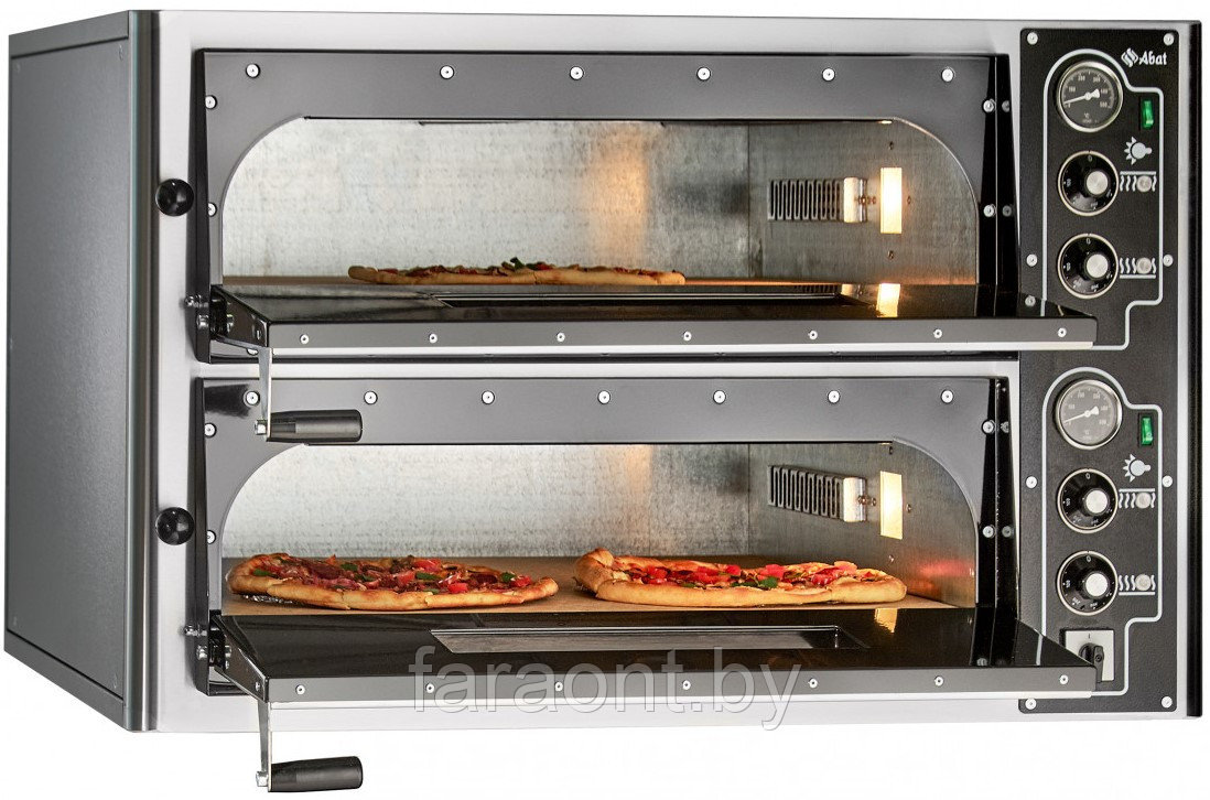 Печь для пиццы электрическая Abat ПЭП-4х2 - фото 6 - id-p88409928
