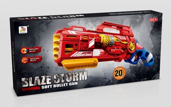 Бластер/пистолет с пульками Blaze Storm арт.7067 - фото 3 - id-p88424179