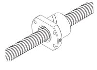 Шарико-винтовая передача (ШВП) BTK 3210-2.6ZZ 32x67x68