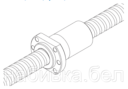 Шарико-винтовая передача (ШВП) EBB 1605-4RR 16x28x55