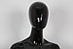 Манекен женский глянец без лица, черный, 4A-65-1, фото 3