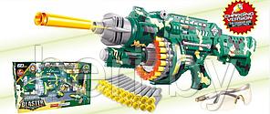 Автомат, Бластер SB238 + 40 пуль, 61 см, Blaze Storm детское оружие, мишень, мягкие пули, типа Nerf (Нерф)