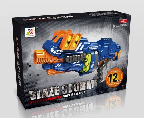 Бластер/пистолет с пульками Blaze Storm арт. ZC7087 - фото 3 - id-p88443090