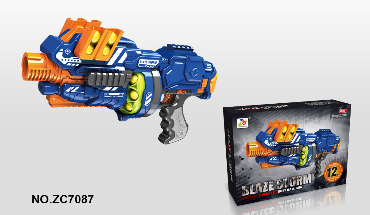Бластер/пистолет с пульками Blaze Storm арт. ZC7087 - фото 4 - id-p88443090