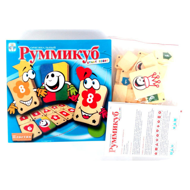 Настольная игра Руммикуб (Rummikub) 076 - фото 2 - id-p88448781