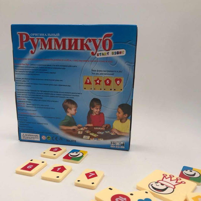 Настольная игра Руммикуб (Rummikub) 076 - фото 3 - id-p88448781