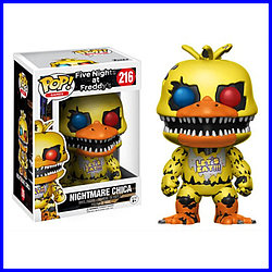 Аниматроник Кошмарная Чика (Nightmare Chica) Five Nights at Freddy's Funko Pop (аналог)