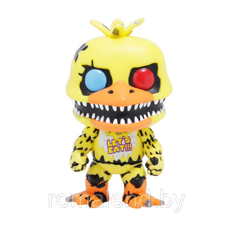 Аниматроник Кошмарная Чика (Nightmare Chica) Five Nights at Freddy's Funko Pop (аналог) - фото 2 - id-p87868360