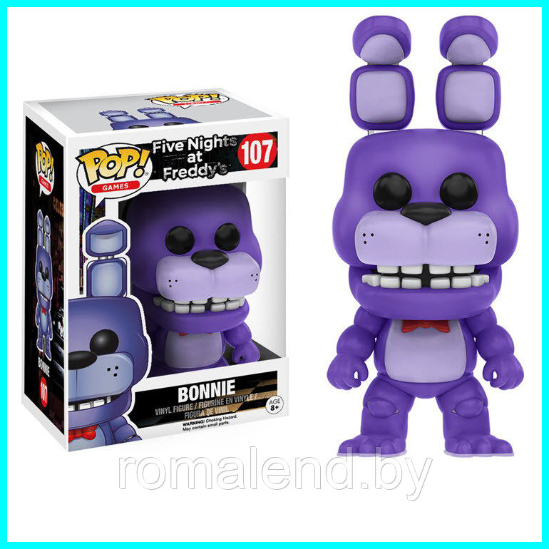 Аниматроник Бонни из Five Nights at Freddy's Funko Pop (аналог) - фото 1 - id-p87869038