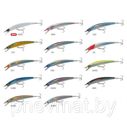 Воблер Yo-Zuri Crystal Minnow 90F (90 мм. 7.5 гр.)