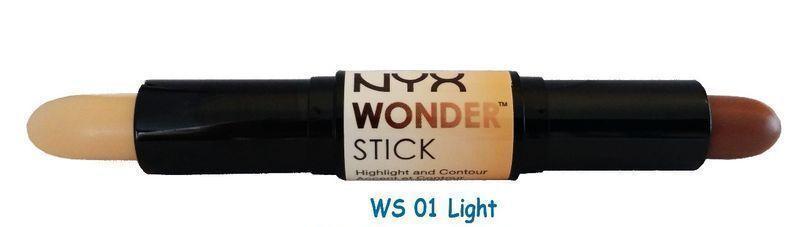 Двойной карандаш для контурирования NYX Wonder Stick,хайлайтер и бронзатор - фото 3 - id-p88483253