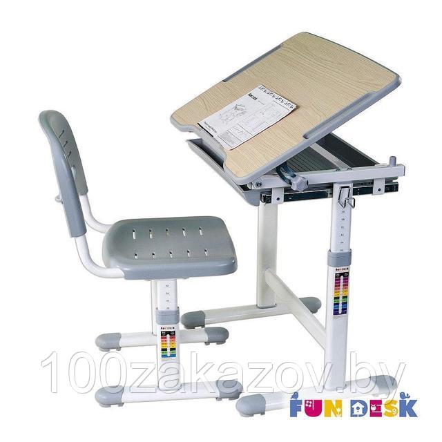 Парта + стул Fun Desk Piccolino, Парта школьная трансформер