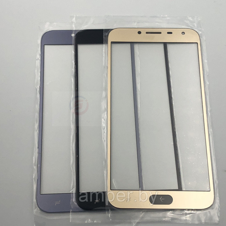 Стекло экрана Samsung Galaxy J4 J400 Бело-голубое - фото 1 - id-p88490951