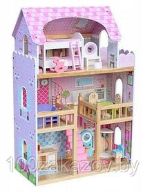 Деревянный Кукольный домик Nadia Wooden Toys