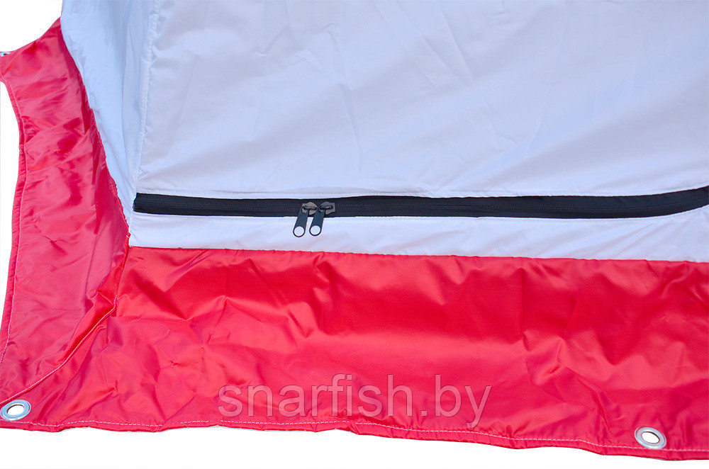 Палатка-зонт для зимней рыбалки Кедр-3 трёхслойная Диагональ 270 см. Высота 160 см. - фото 3 - id-p88493607