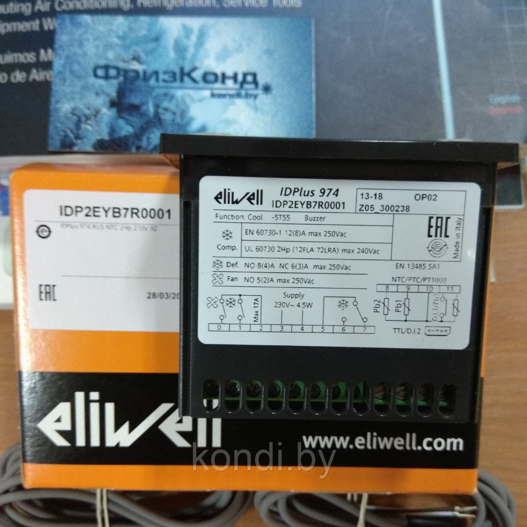 Электронный контроллер ELIWELL ID plus 974 - фото 2 - id-p1366089